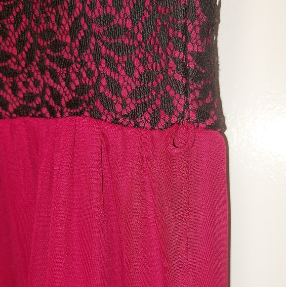 Charlotte Russe Skater Dress Sz Jr Med - Picture 8 of 10